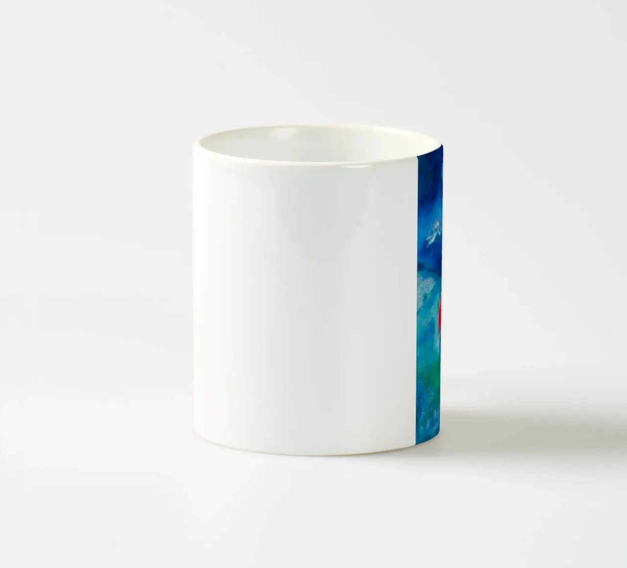Gli amanti di Marc Chagall tazza in ceramica da Classic Art Prints