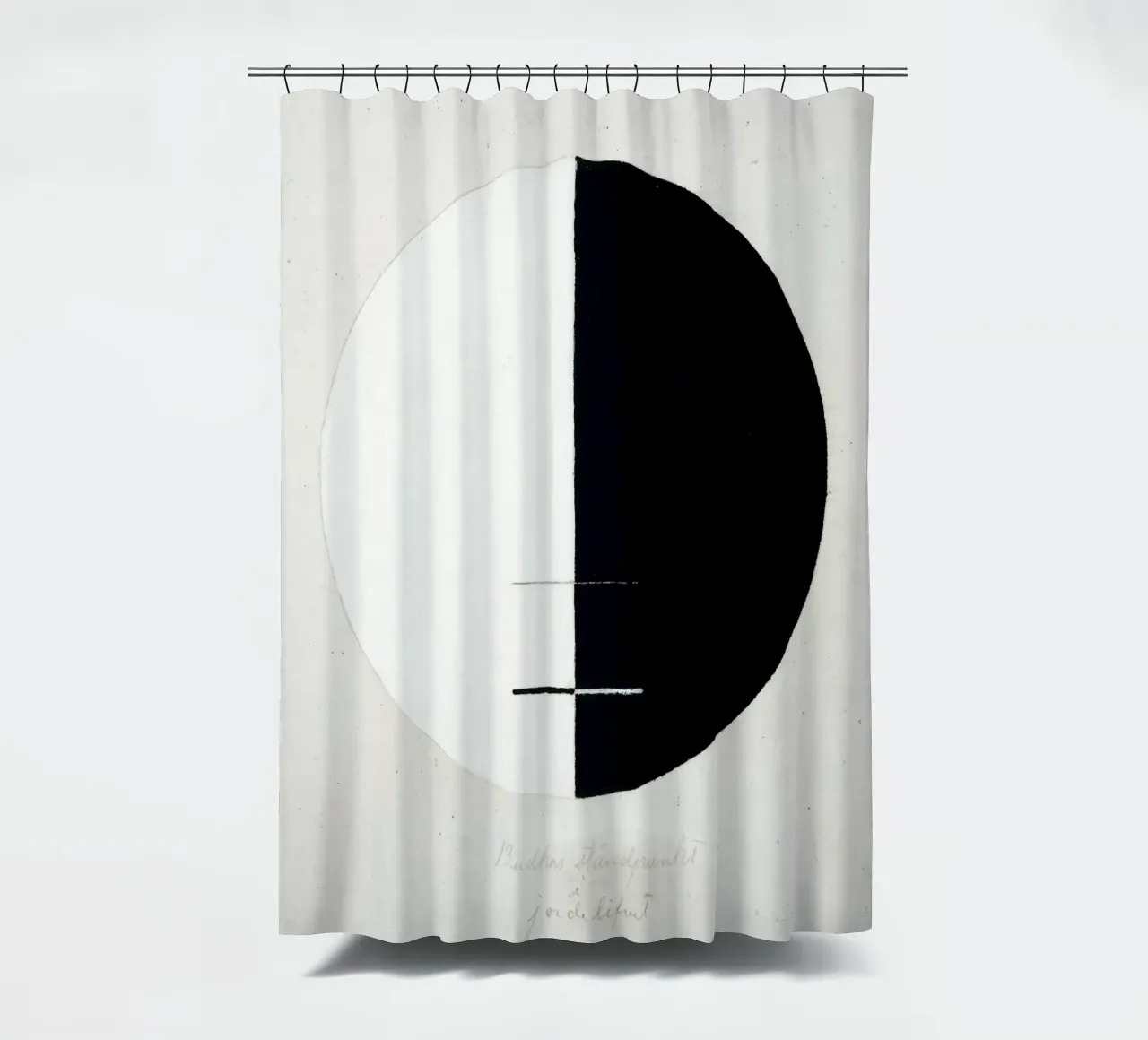 Buddha’s Standpoint in the Earthly Life No. 3 (1920) shower curtain by Art History