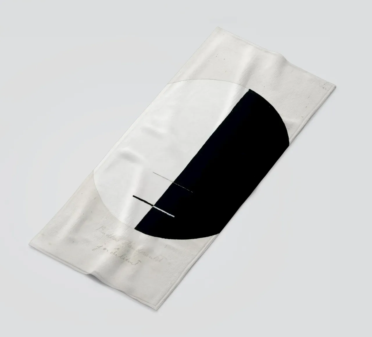 Le point de vue du Bouddha sur la vie terrestre n° 3 (1920) serviette de plage de Art History