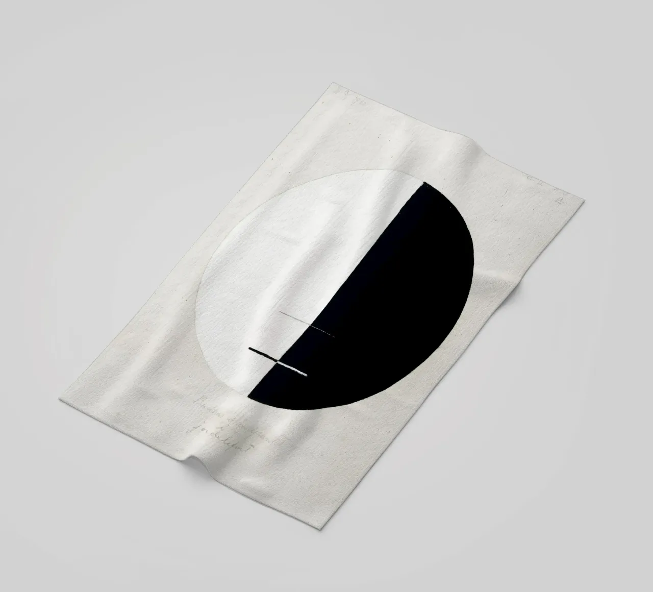 Le point de vue du Bouddha sur la vie terrestre n° 3 (1920) serviette de plage de Art History