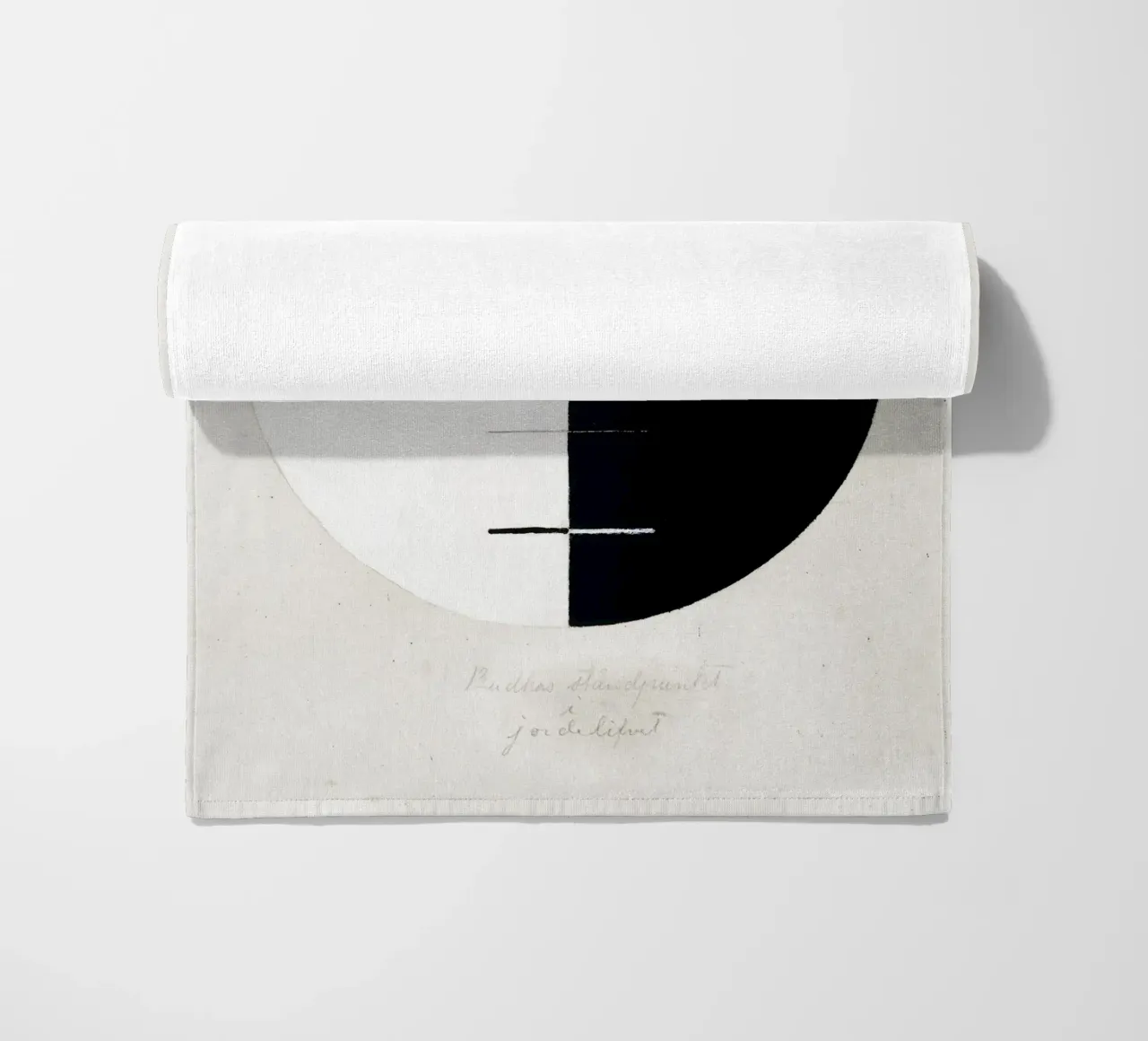 Le point de vue du Bouddha sur la vie terrestre n° 3 (1920) serviette de plage de Art History