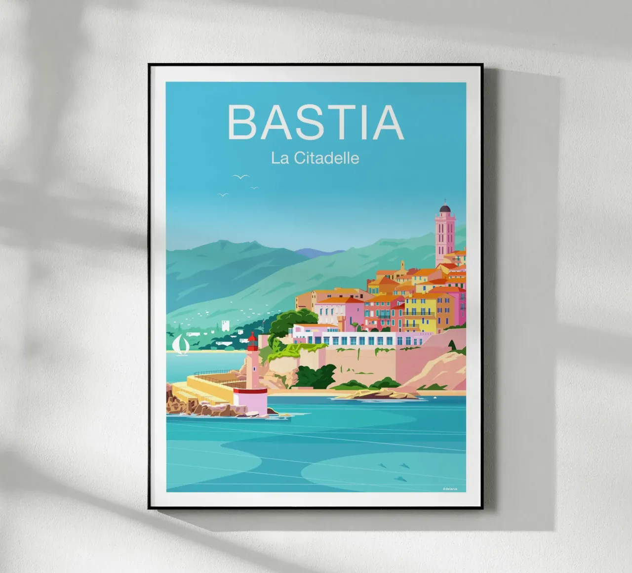 Bastia plexiglass da Raphaël Delerue