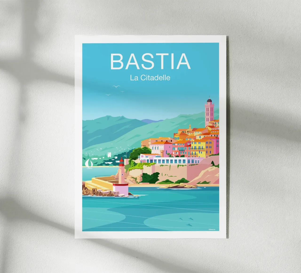 Bastia plexiglass da Raphaël Delerue