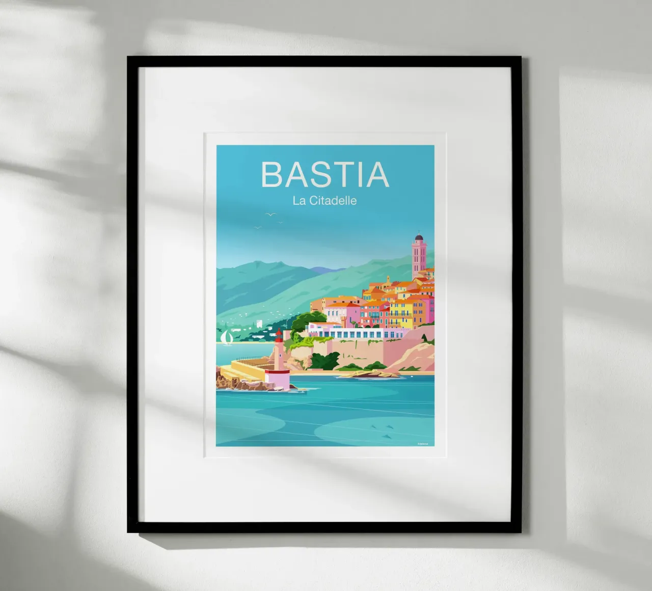 Bastia carta hahnemühle da Raphaël Delerue