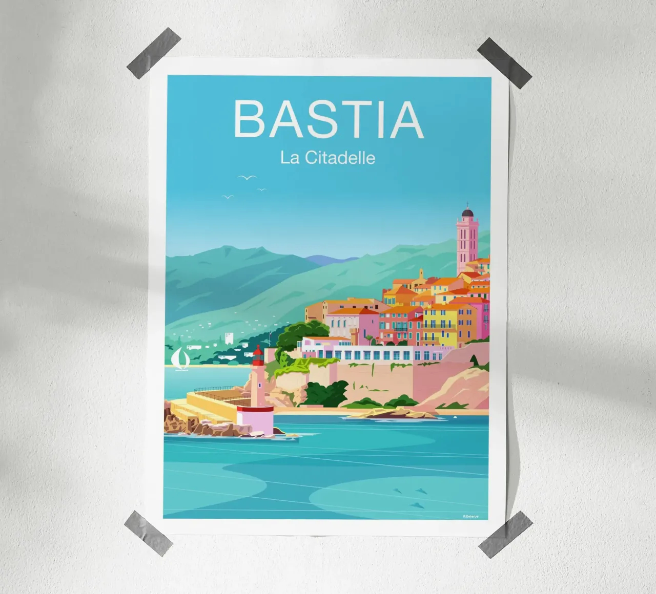 Bastia poster da Raphaël Delerue