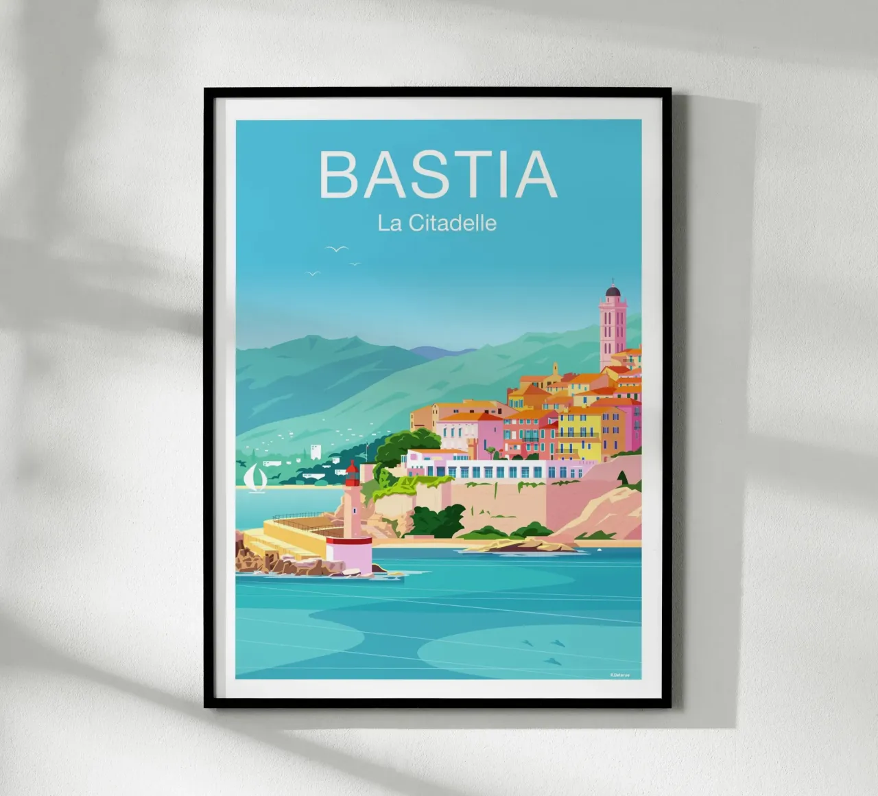 Bastia carta hahnemühle da Raphaël Delerue