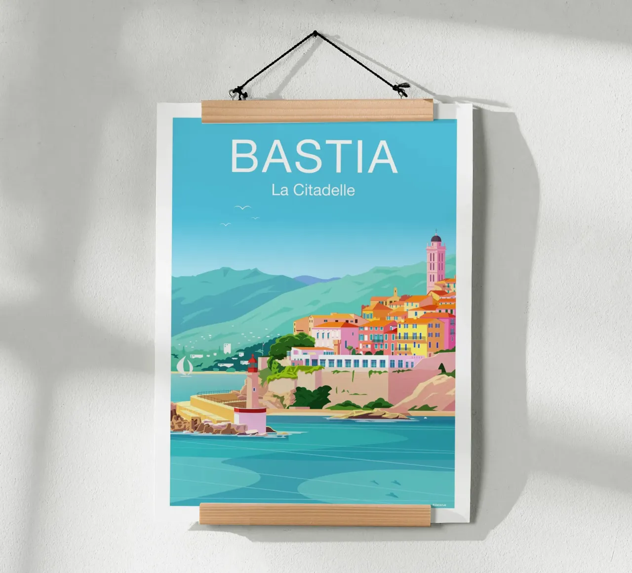 Bastia carta hahnemühle da Raphaël Delerue