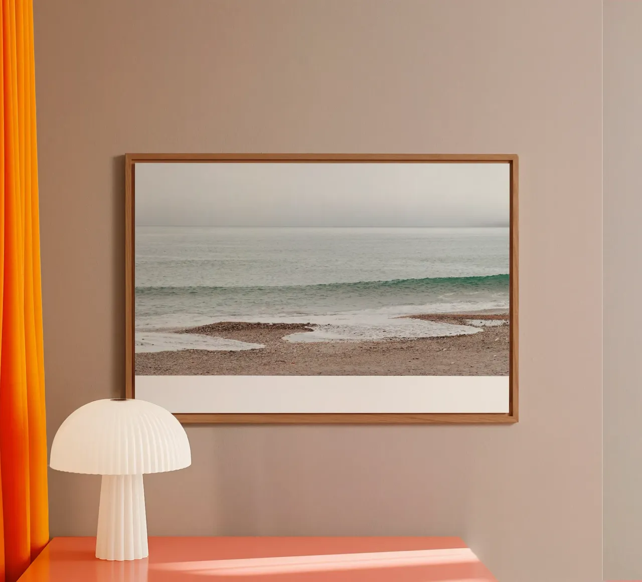 Tides of Silence alu-dibond by PhotoVibe Decor