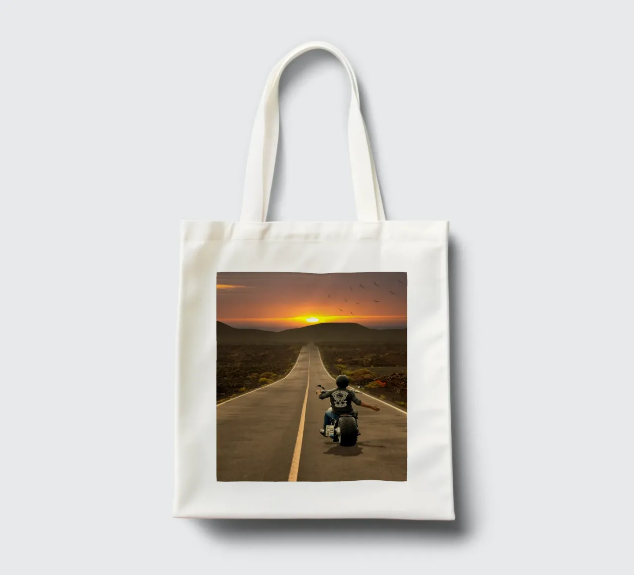 freedom rider tote bag by Creaton