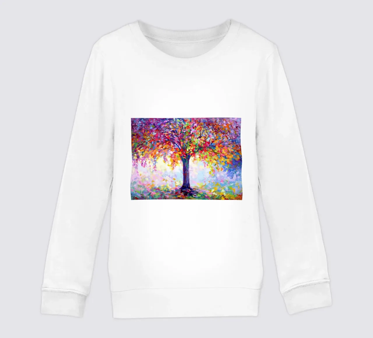 albero natura colorata felpa bambino da Harley Wood