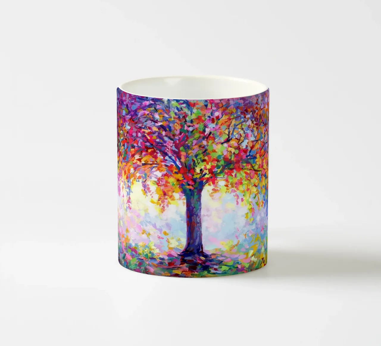albero natura colorata tazza in ceramica da Harley Wood