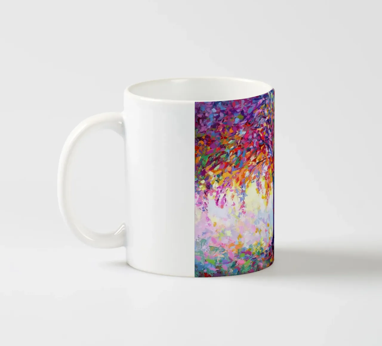 albero natura colorata tazza in ceramica da Harley Wood