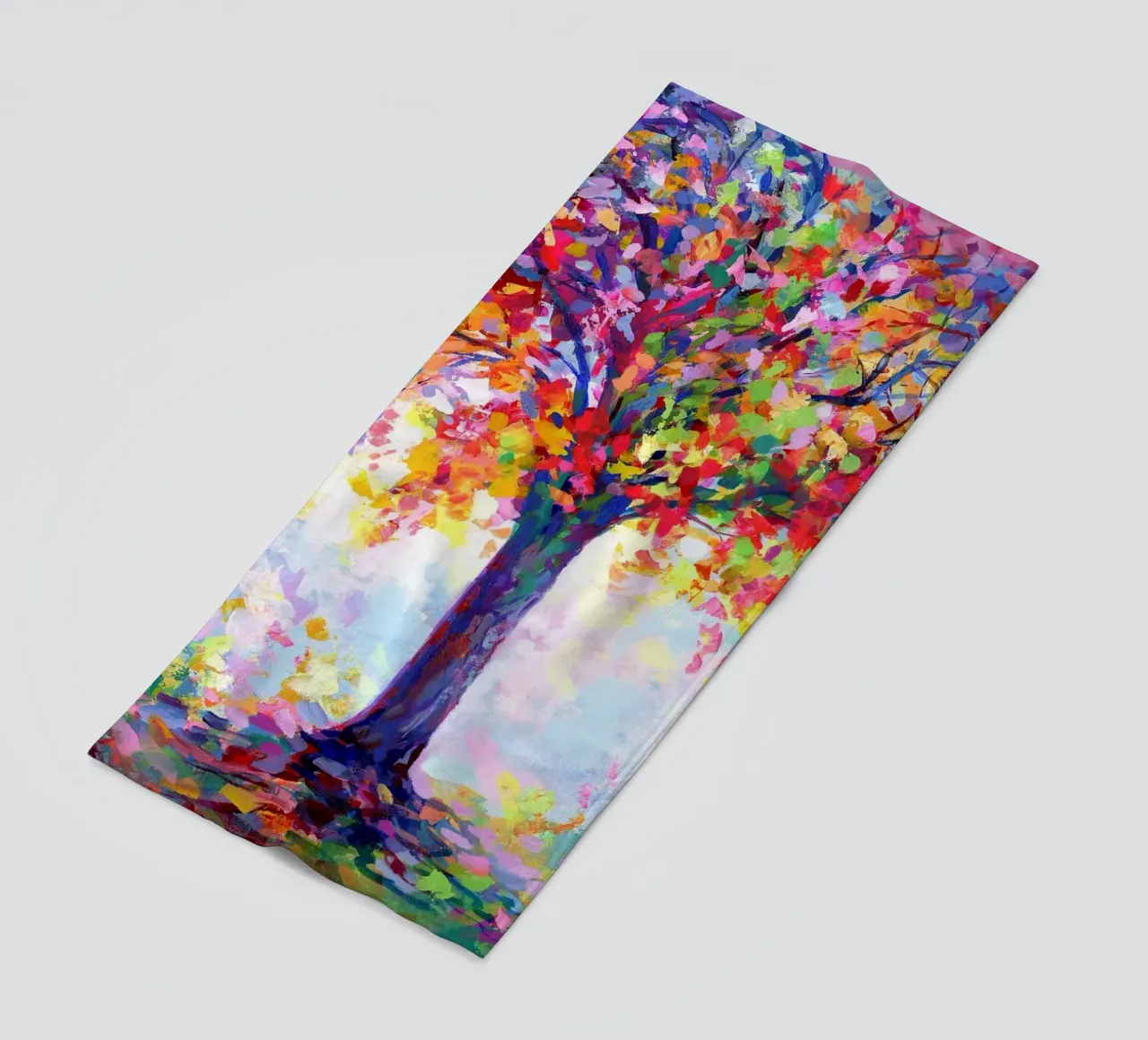 albero natura colorata telo mare da Harley Wood