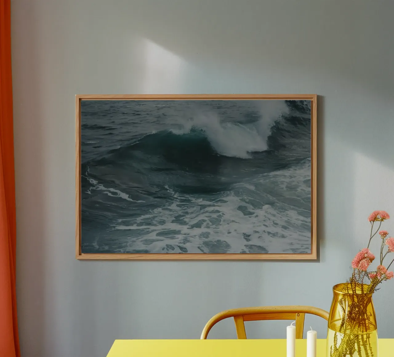 Tides of Silence alu-dibond by PhotoVibe Decor