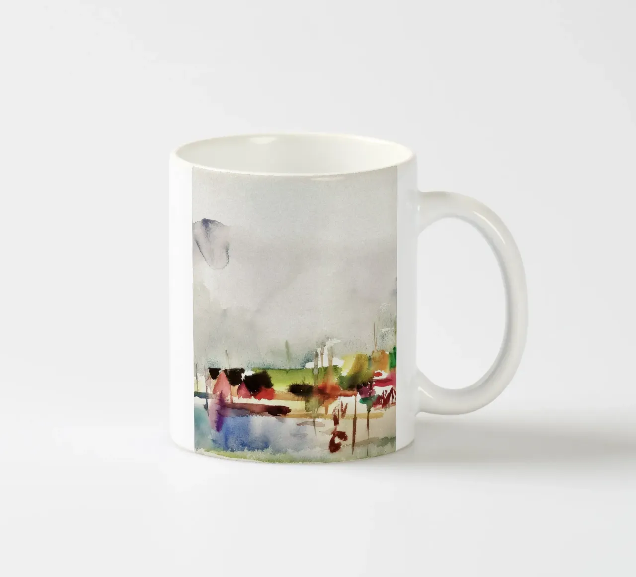 sketch vibrant tazza in ceramica da Histrol