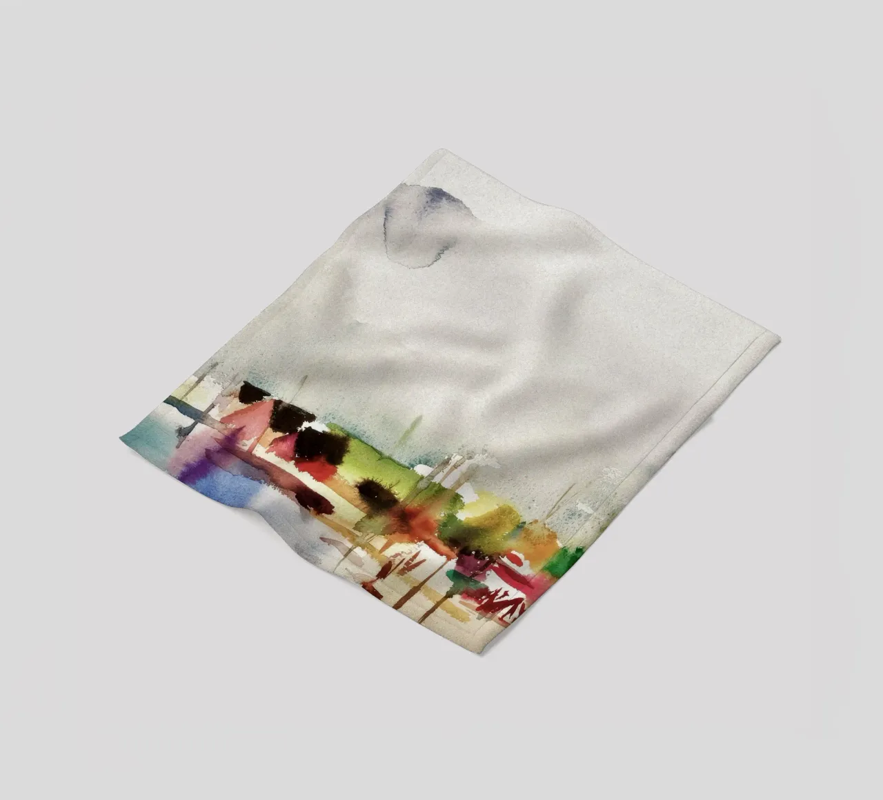sketch vibrant coperta in pile da Histrol