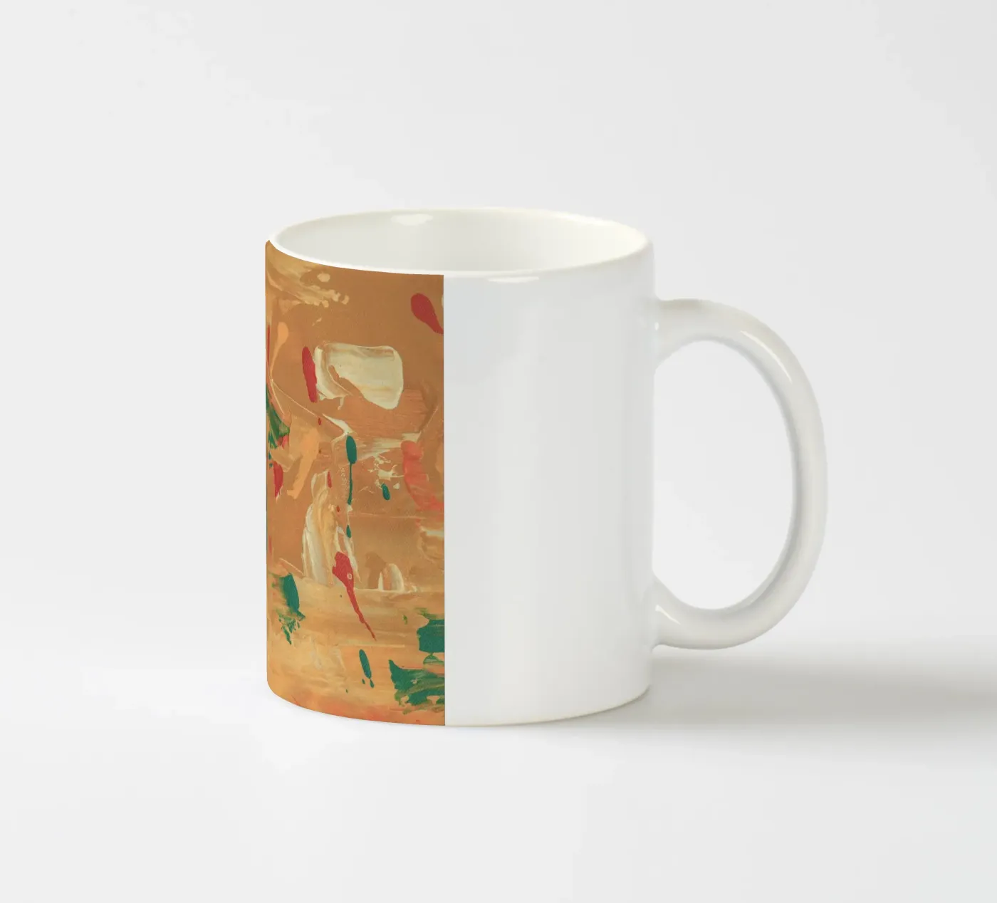 texture beige ceramic mug by prindy