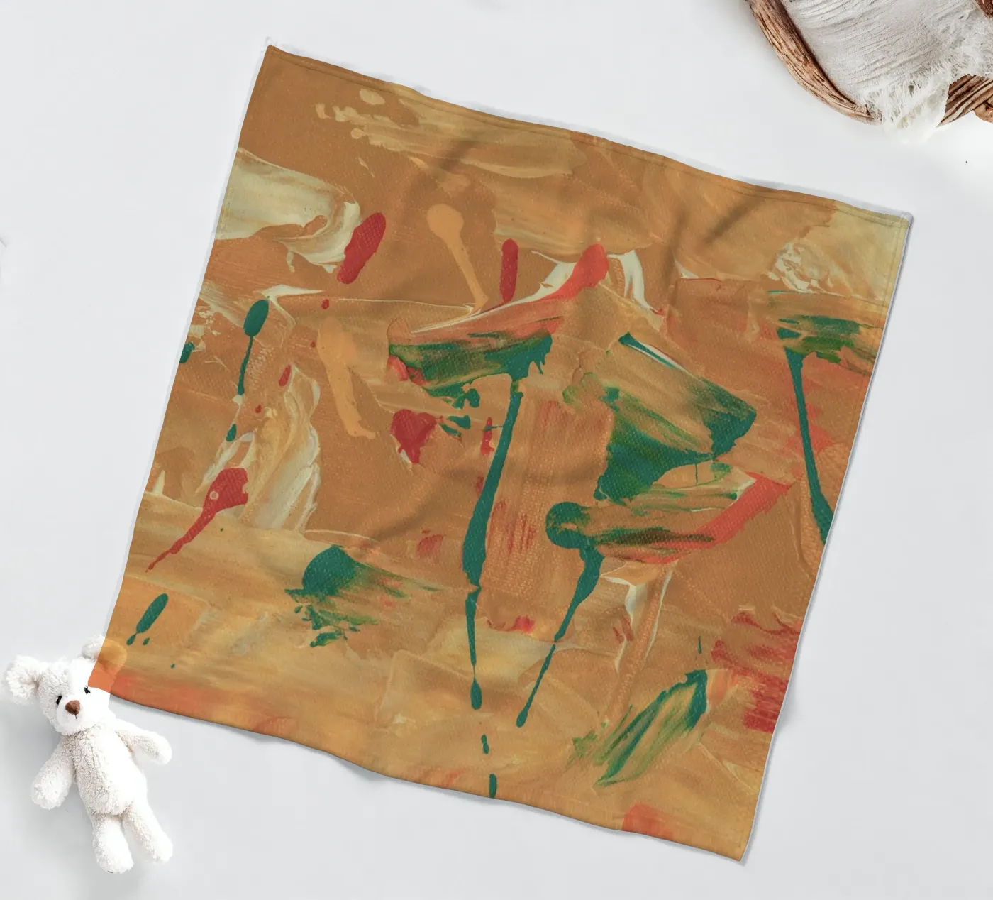 texture beige Fleecedecke von prindy