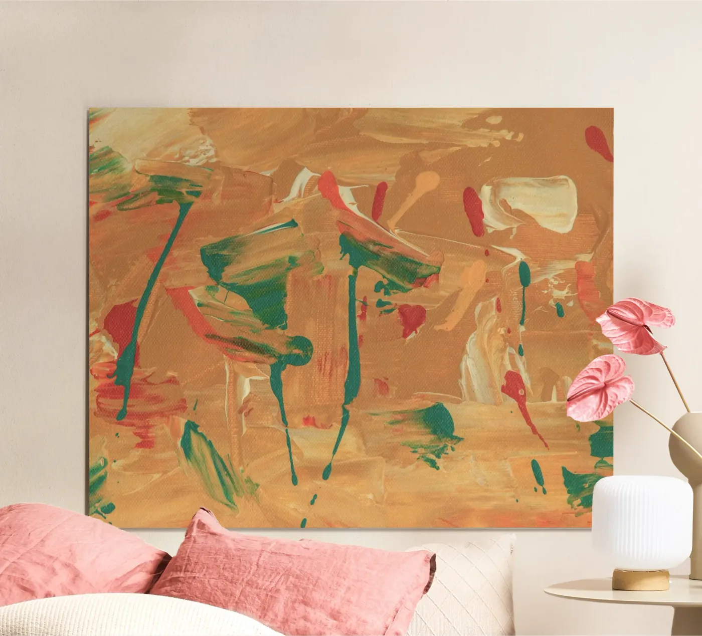 texture beige Poster von prindy