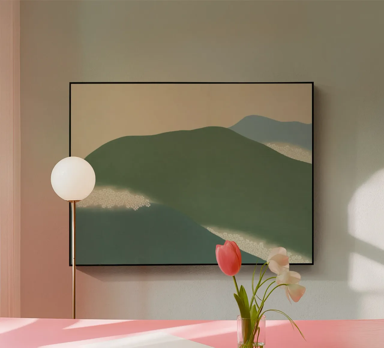 mountains landscape clouds plexiglass da prindy