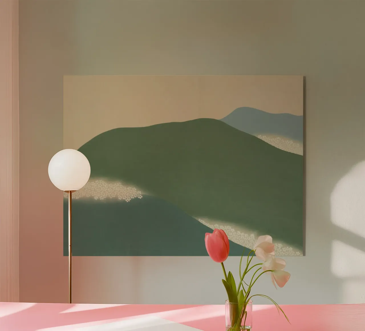 mountains landscape clouds plexiglass da prindy