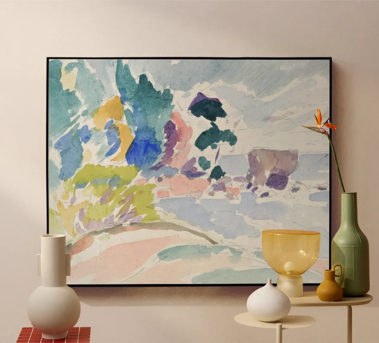 brushstrokes nature plexiglass da Histrol