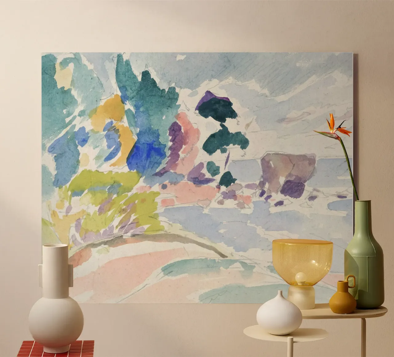 brushstrokes nature plexiglass da Histrol