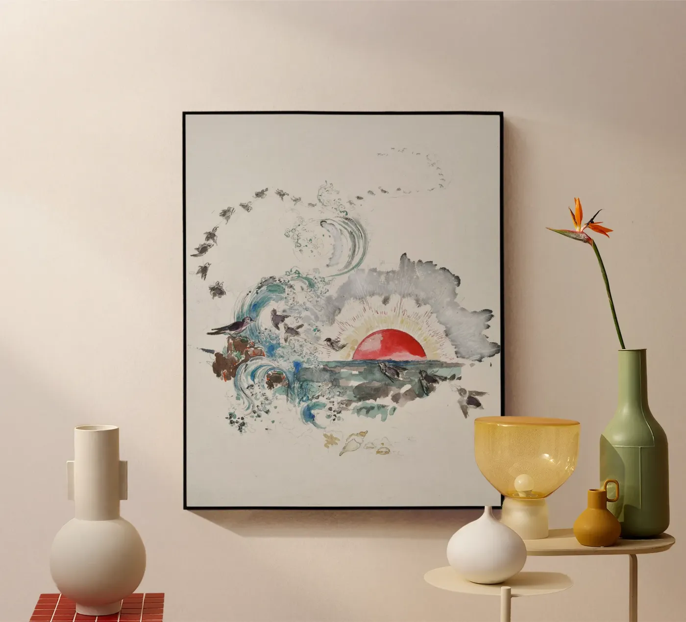 sunshine sandals acryl van prindy