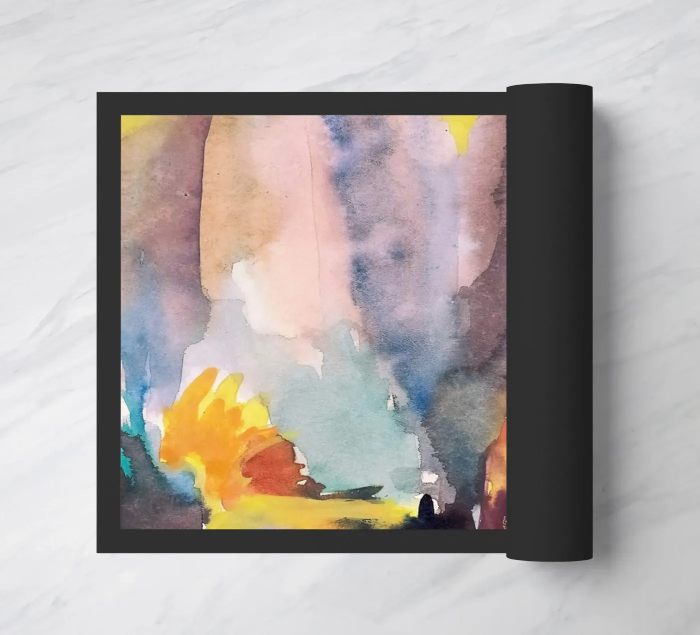 stream foliage doormat by Histrol