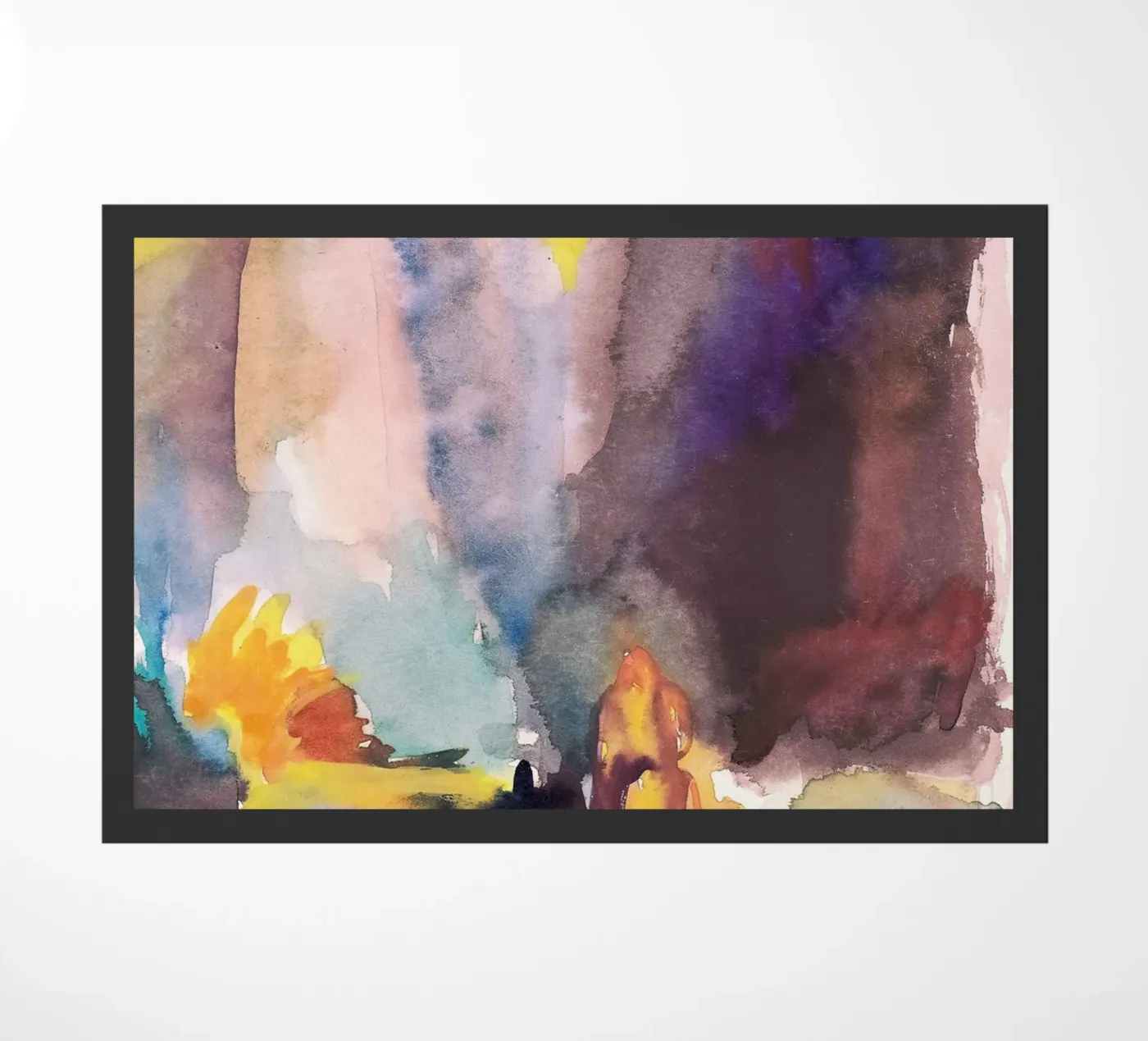 stream foliage doormat by Histrol