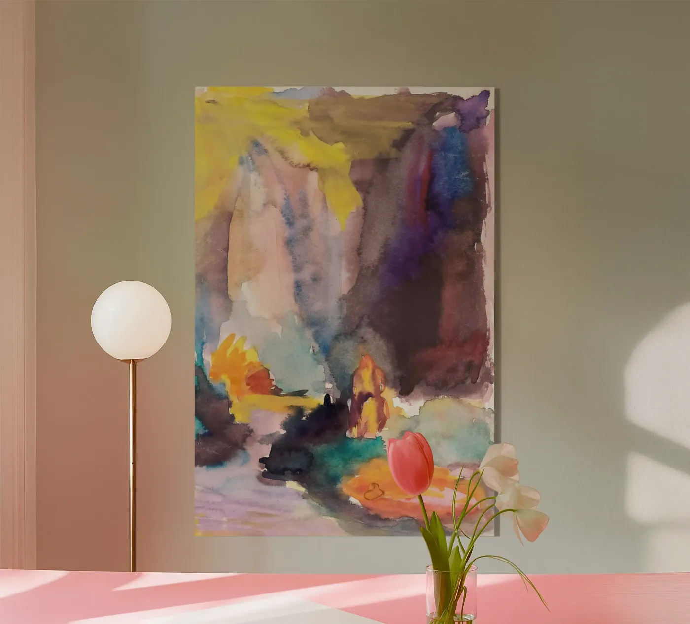 stream foliage acrylic glass by Histrol