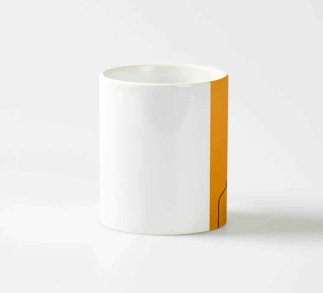 tranquility nature minimalism tazza in ceramica da prindy