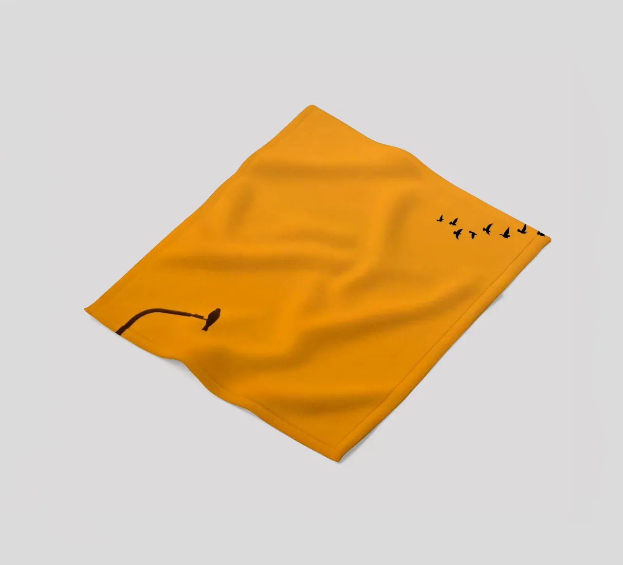 tranquility nature minimalism fleece blanket by prindy