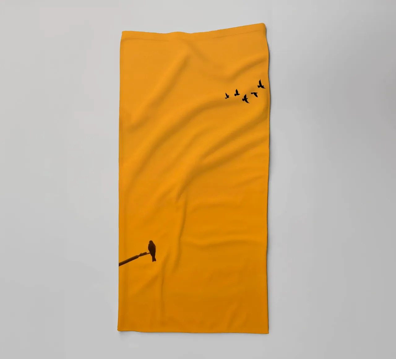 tranquility nature minimalism asciugamano da bagno da prindy