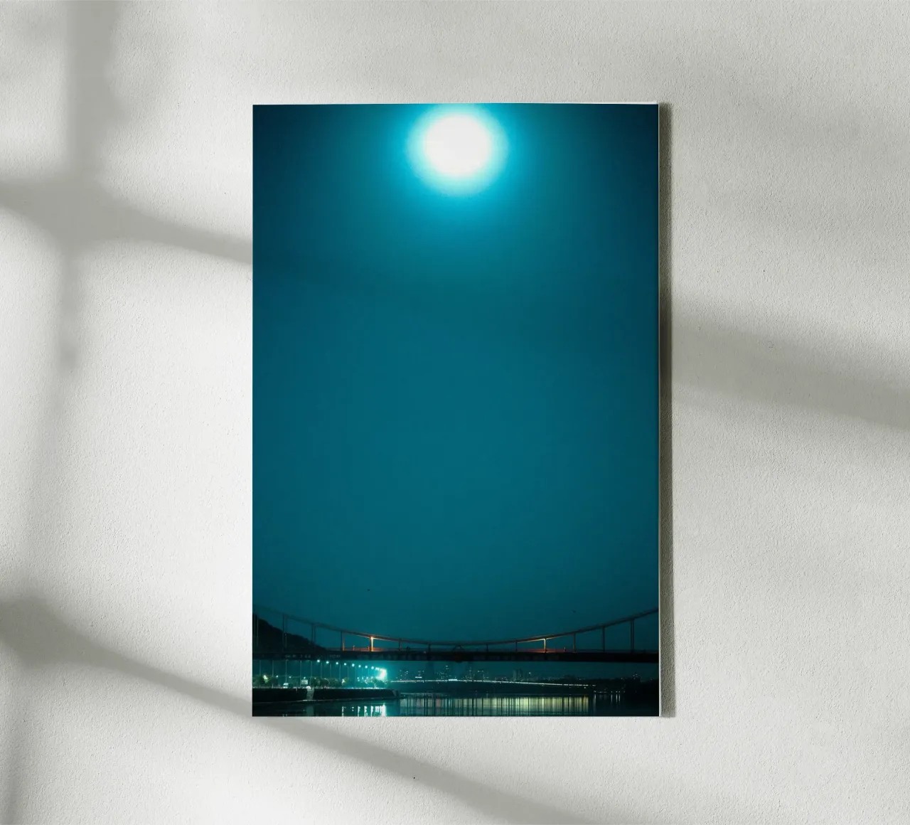illuminated tela con Cornice a cassetta da prindy