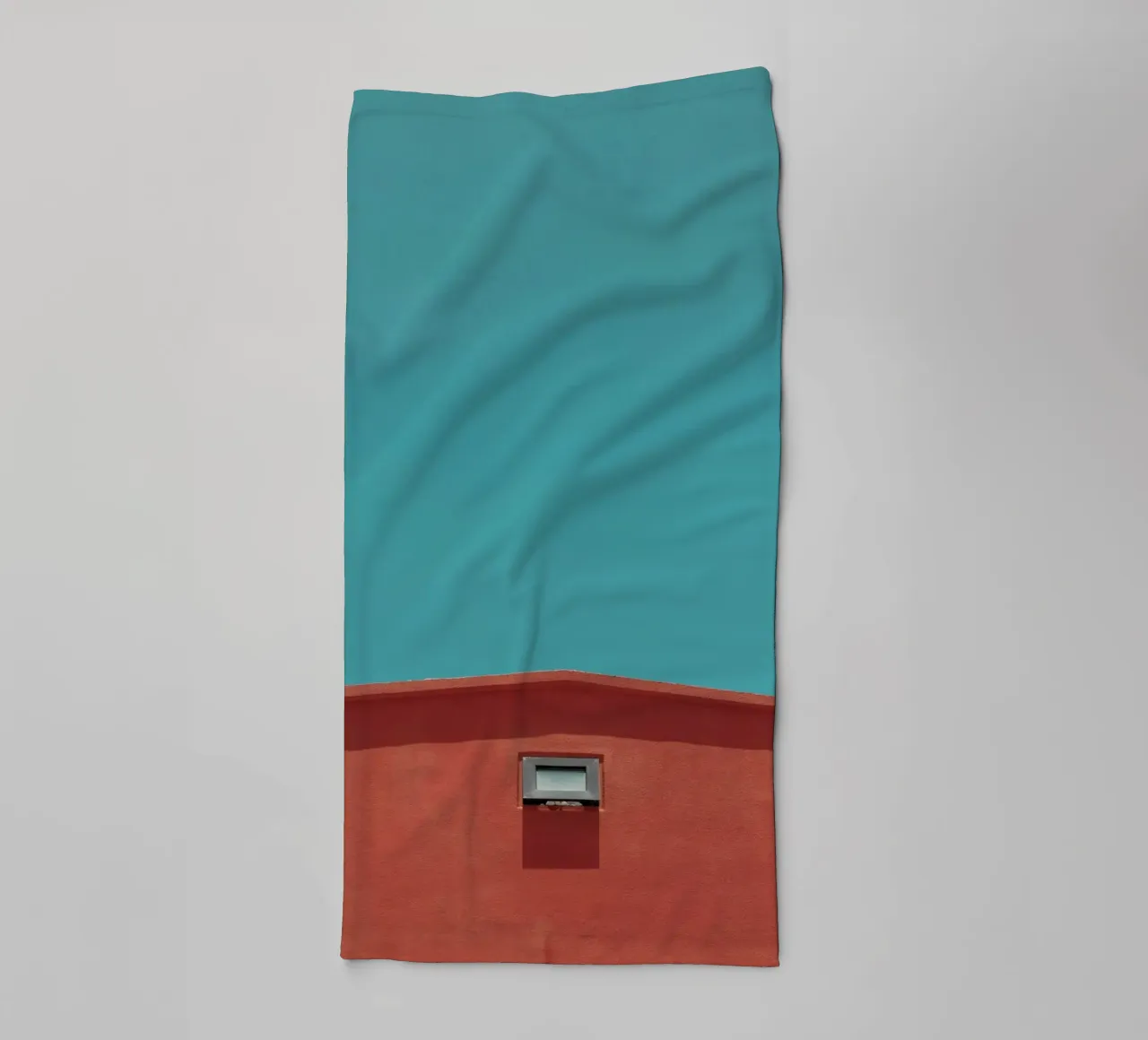 minimal architecture aerial towel by prindy