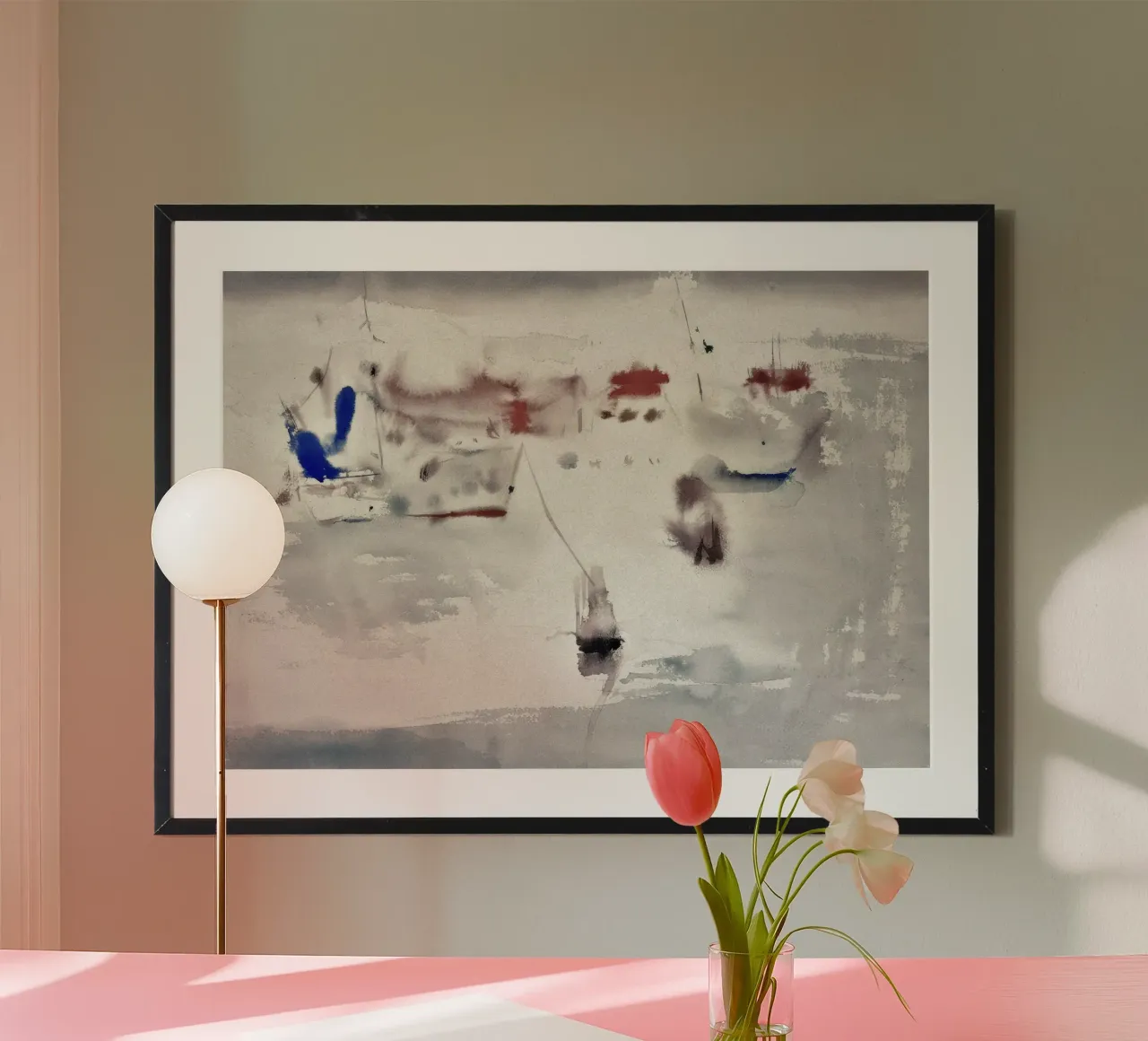 mast ocean poster con telaio in plastica da Histrol