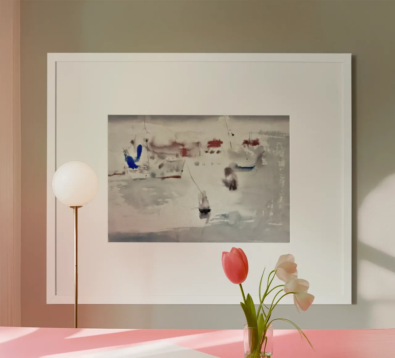mast ocean poster con telaio in plastica da Histrol