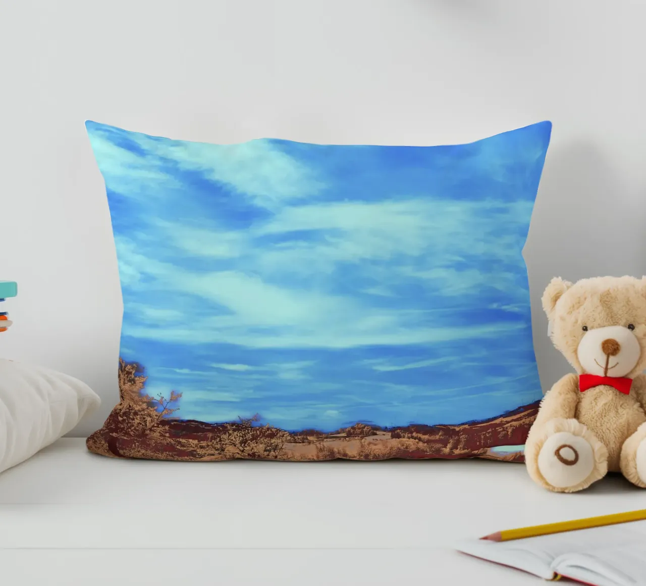 meadow grass river cuscino da prindy