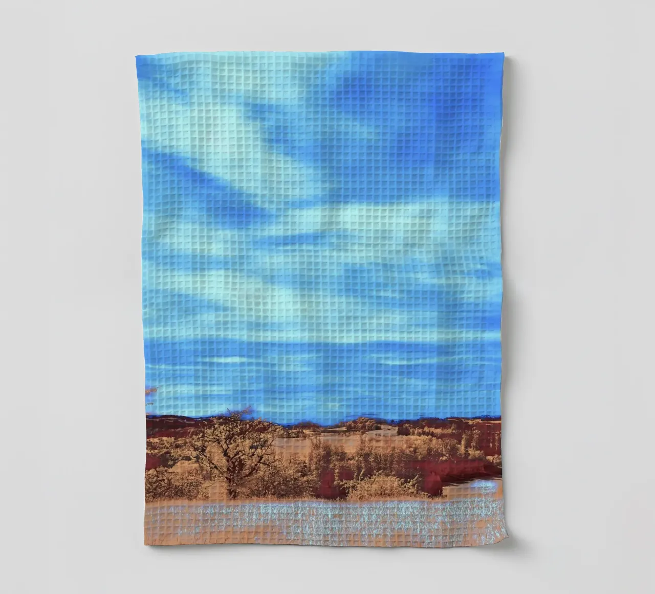 meadow grass river canovaccio da cucina da prindy
