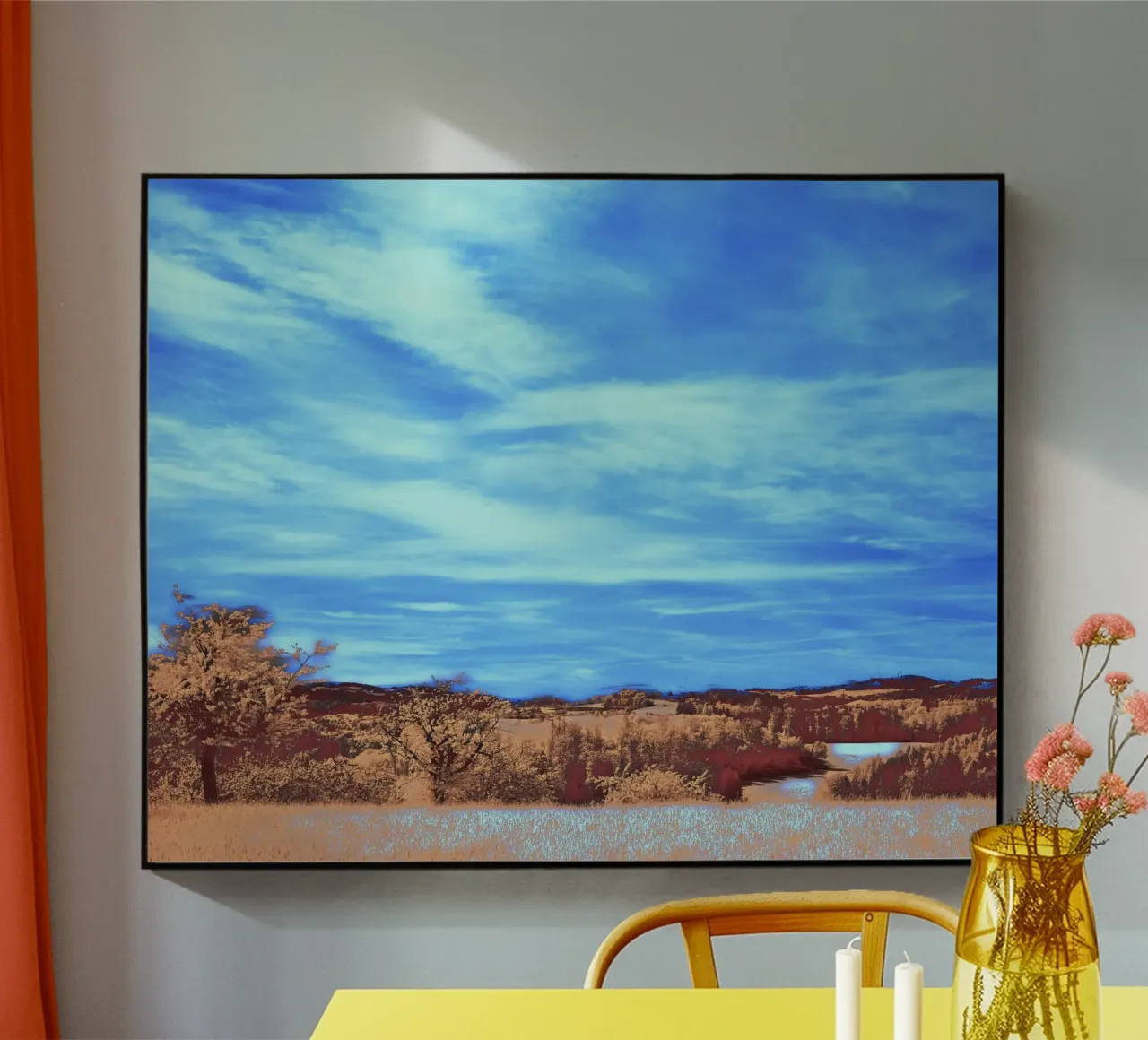 meadow grass river plexiglass da prindy