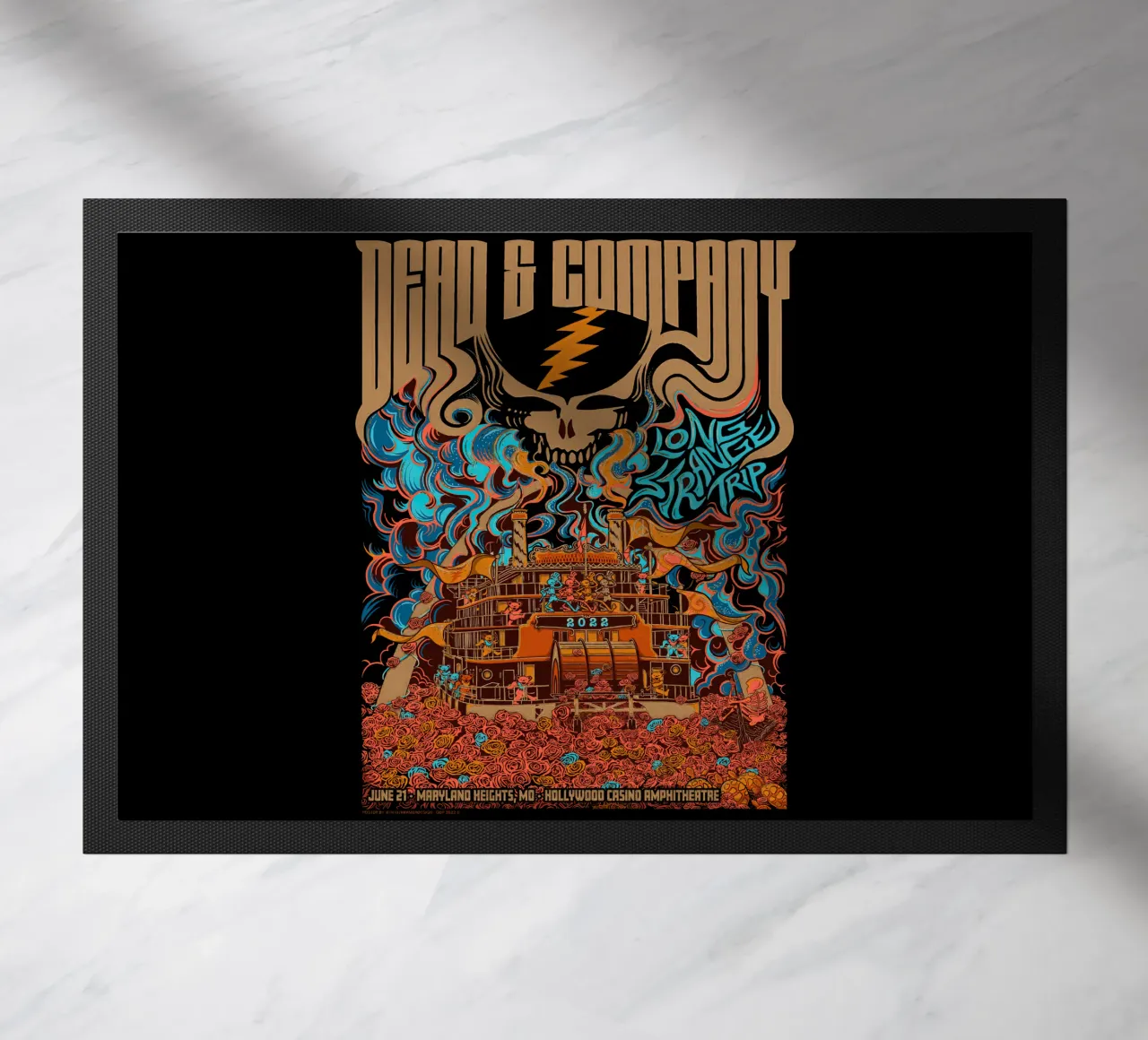Hollywood Casino Amphitheatre St doormat by martina