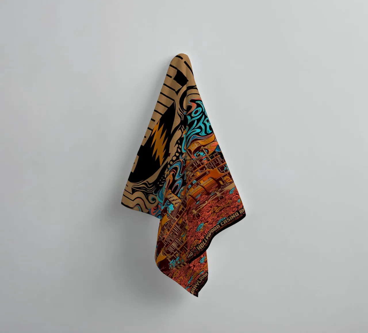 Hollywood Casino Amphitheatre St towel by martina