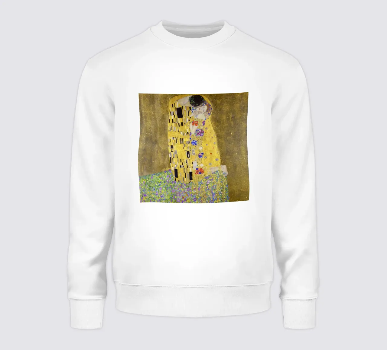 Il bacio (1907-1908) di Gustav Klimt felpa da Art History