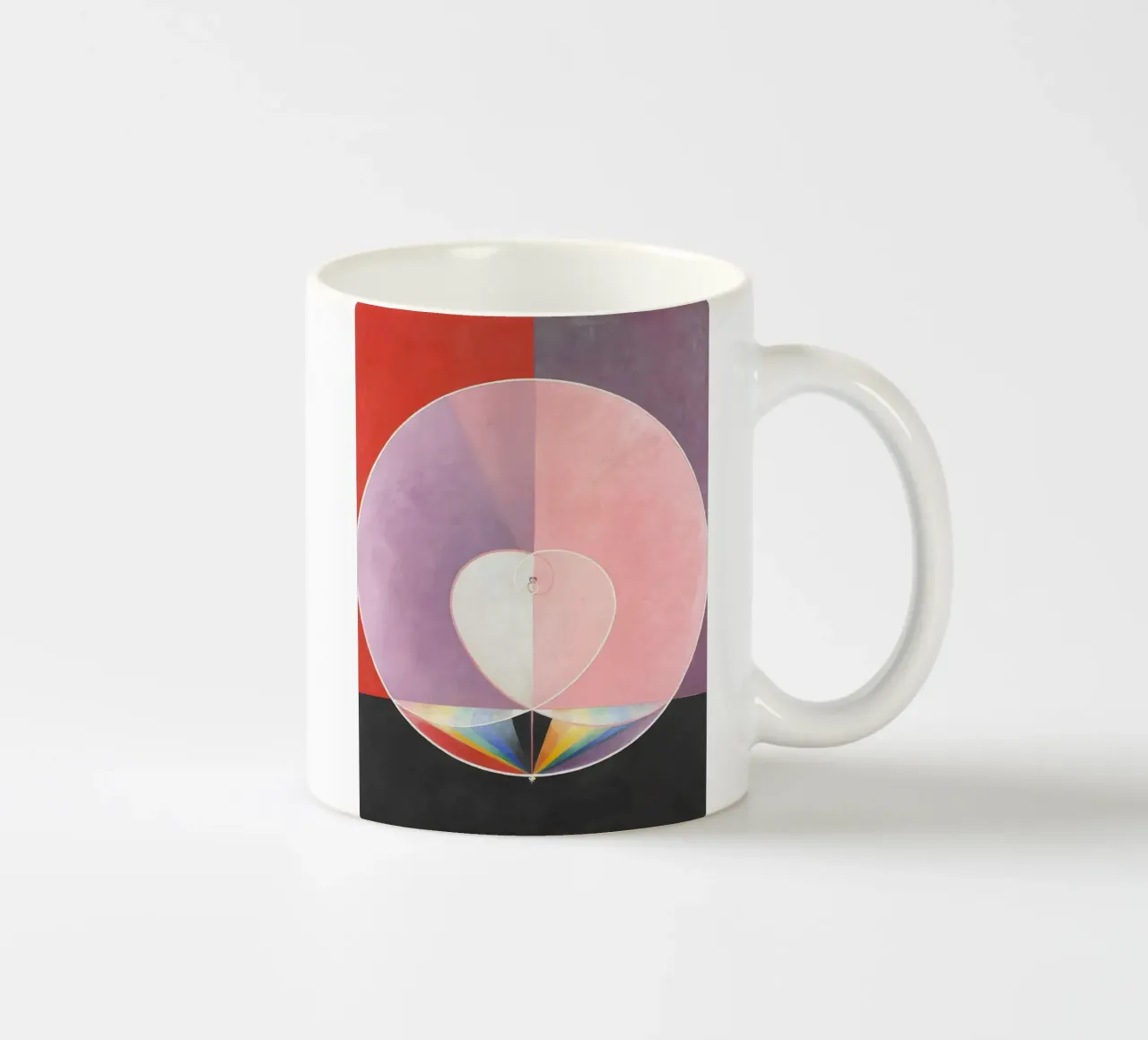 Colombe n. 2 (1915) di Hilma af Klint tazza in ceramica da Venus Art
