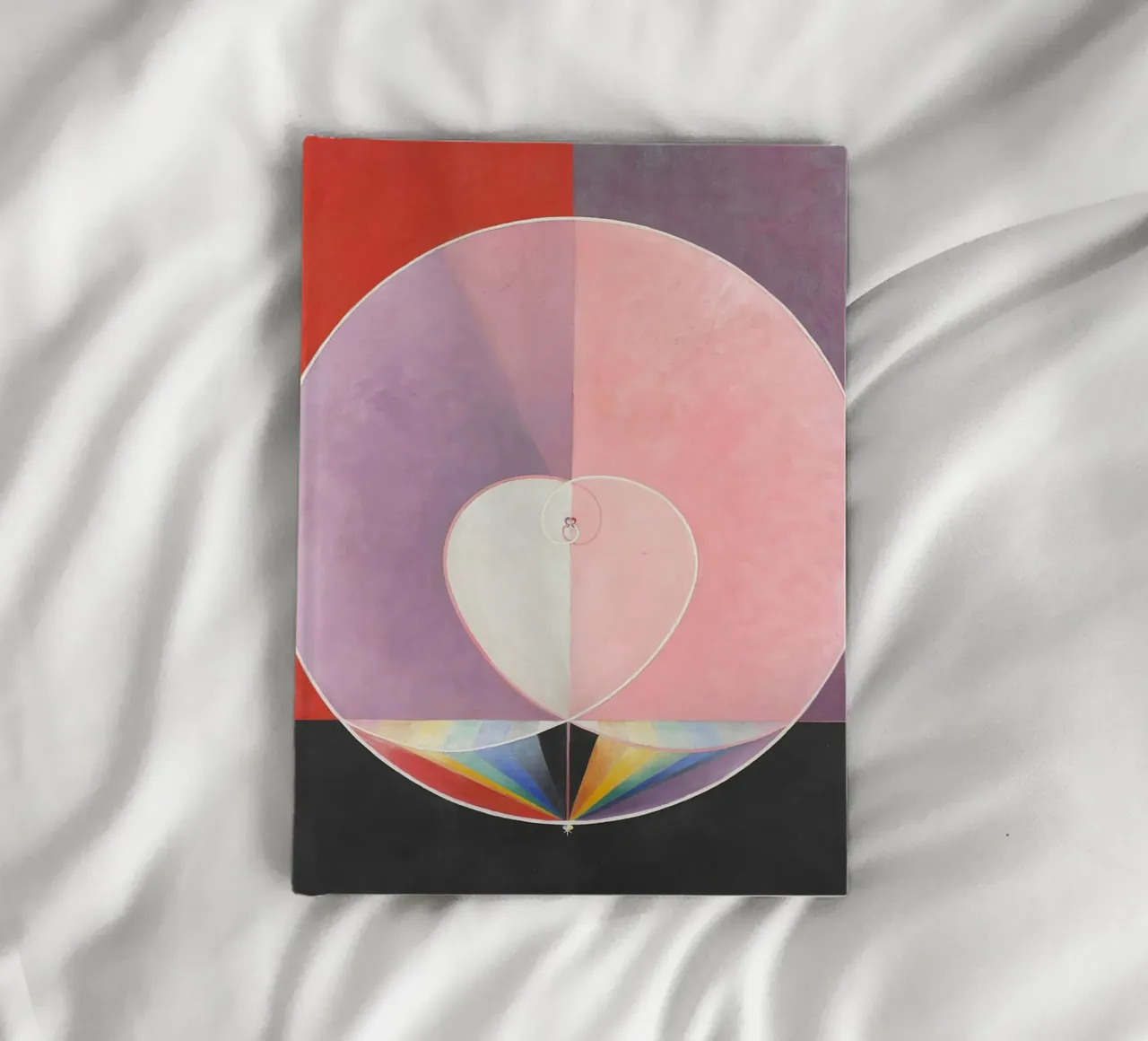 Doves No. 2 (1915) by Hilma af Klint notebook by Venus Art