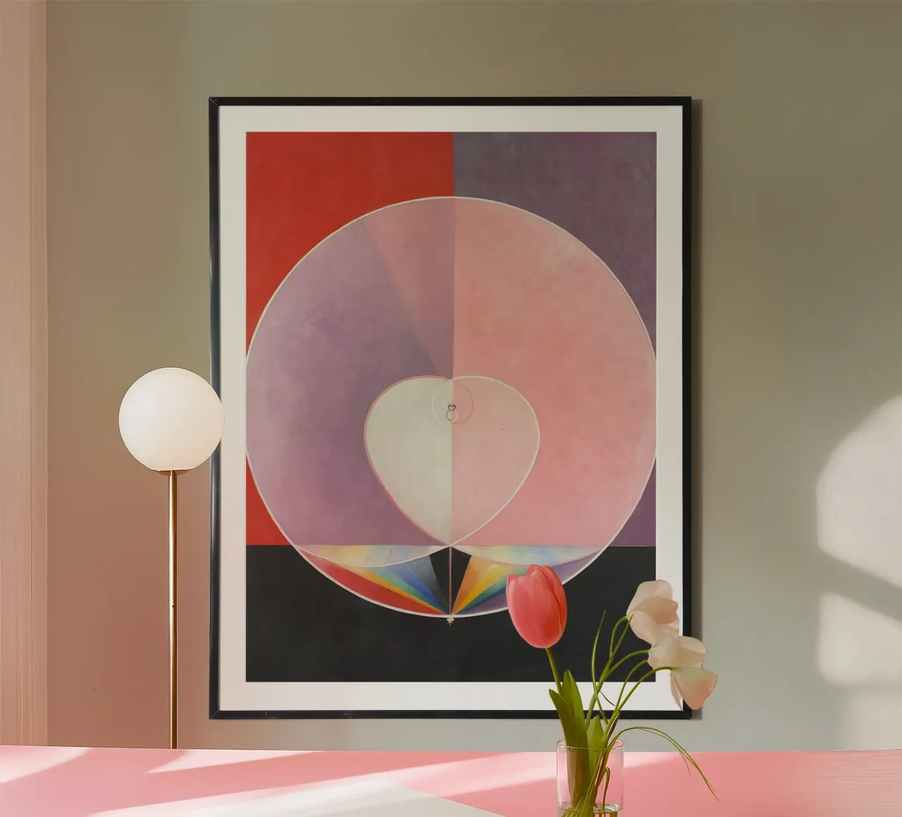 Colombe n. 2 (1915) di Hilma af Klint carta hahnemühle da Venus Art