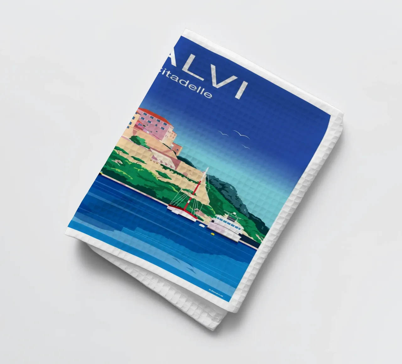 Calvi canovaccio da cucina da Raphaël Delerue