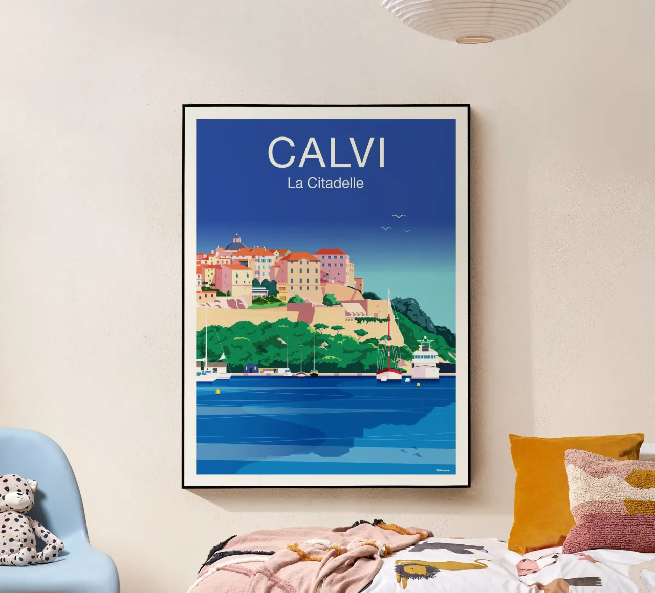 Calvi acrylic glass by Raphaël Delerue