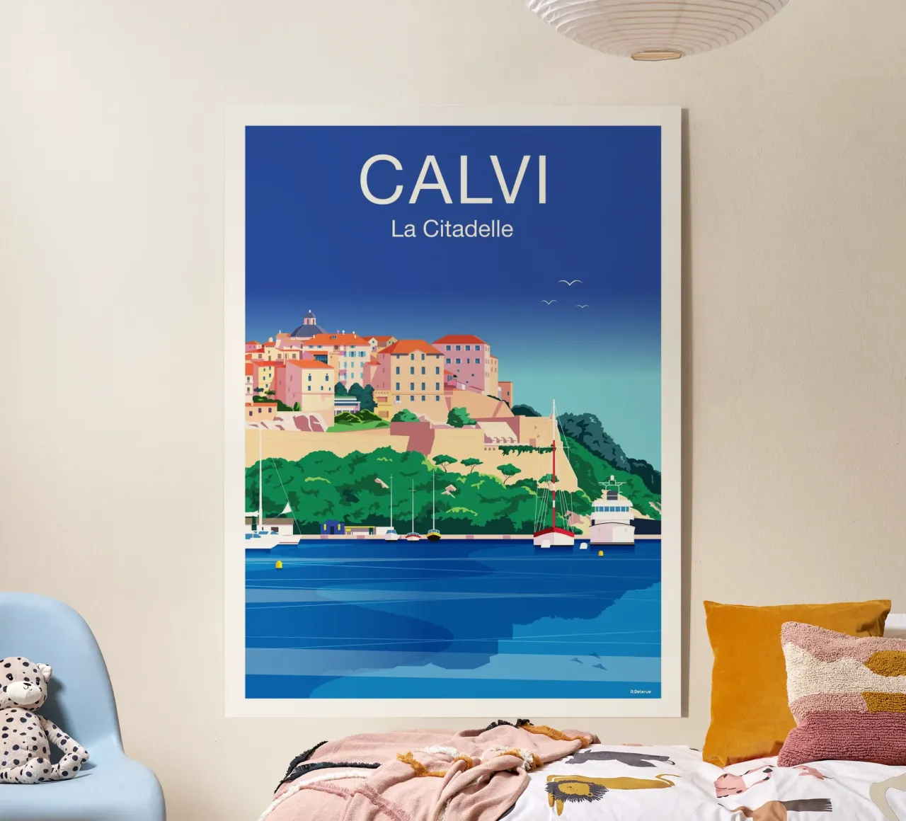 Calvi acrylic glass by Raphaël Delerue